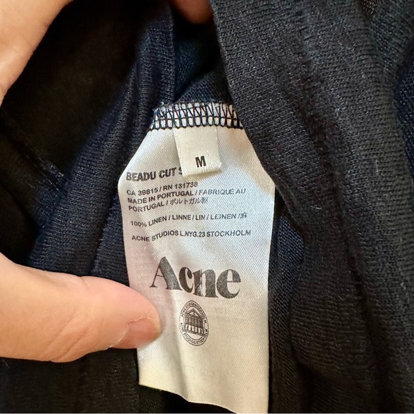 Acne Studios Linen Tank Top - Picture 4 of 4